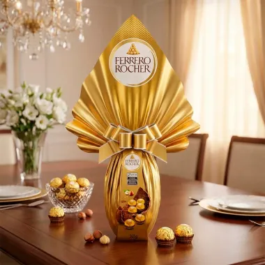 Ovo de P&aacute;scoa Ferrero Rocher 365g