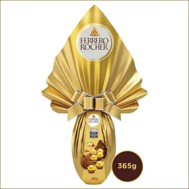 Ovo de P&aacute;scoa Ferrero Rocher 365g