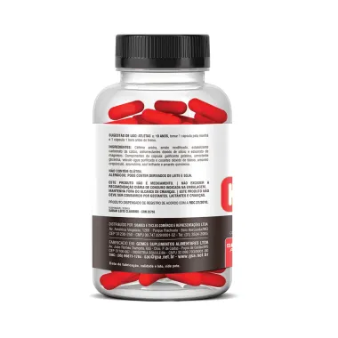 Cafe&iacute;na Health Labs 120 C&aacute;psulas