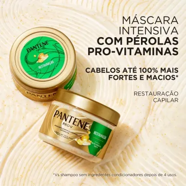M&aacute;scara de Tratamento Pantene Restaura&ccedil;&atilde;o 270ml