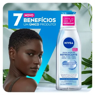 NIVEA Água Micelar Solução de Limpeza 7 em 1 200ml