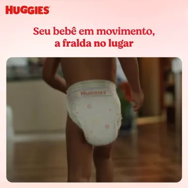 Fralda Huggies Supreme Care Tamanho M Mega 40 Unidades Descartáveis