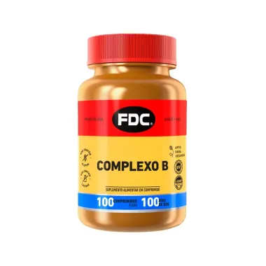 Complexo B FDC com 100 Comprimidos