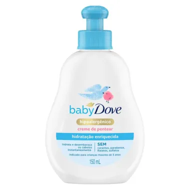 Creme de Pentear Dove Baby Hidratação Enriquecida com 150ml