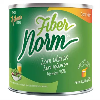 FiberNorm Mix de 7 Fibras Sem Sabor Lata com 225g