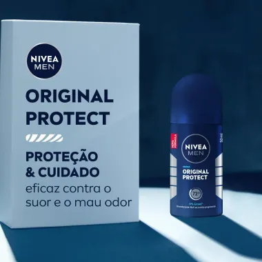 Desodorante Antitranspirante Nivea Men Roll On Original Protect 50ml