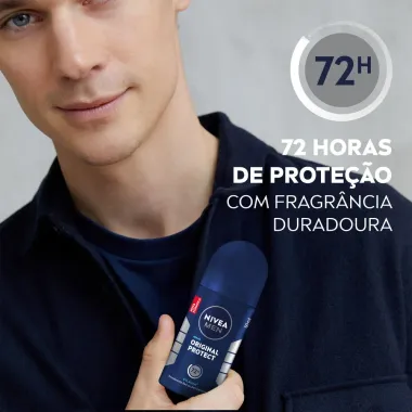 Desodorante Antitranspirante Nivea Men Roll On Original Protect 50ml