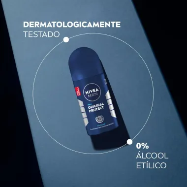 Desodorante Antitranspirante Nivea Men Roll On Original Protect 50ml