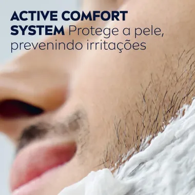 Creme de Barbear Nivea Men 2 em 1 Sensitive 65g