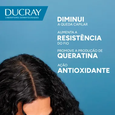 Anacaps Activ+ Ducray Suplemento Vitamínico Mineral com 90 Cápsulas