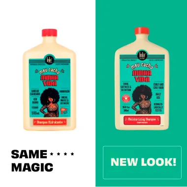 Shampoo Meu Cacho Minha Vida Lola Cosmetics com 500ml