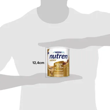 Nutren Senior Complemento Alimentar Caf&eacute; com Leite 370g