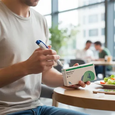 Agulha Descartável Novofine 4mm com 100 Unidades