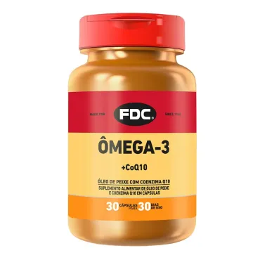 Ômega 3 + CoQ10 FDC 30 Cápsulas