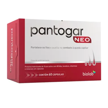 Pantogar Neo com 60 Cápsulas