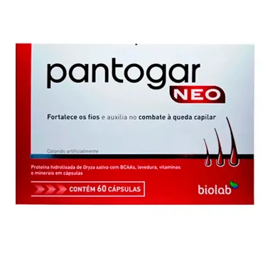 Pantogar Neo com 60 Cápsulas