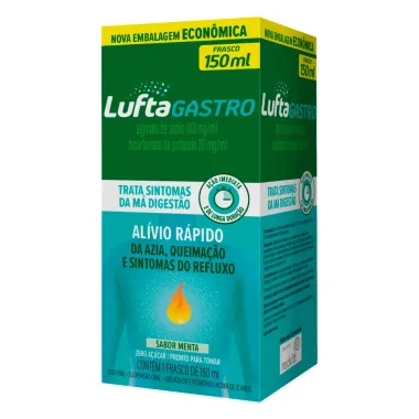 LuftaGastro Suspensão Oral Sabor Menta 150ml