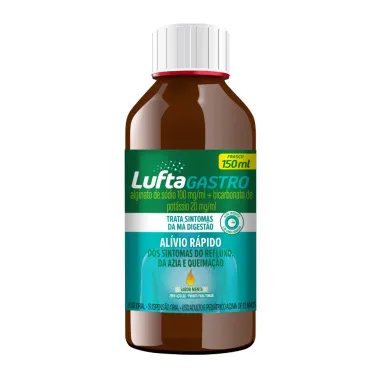 LuftaGastro Suspensão Oral Sabor Menta 150ml