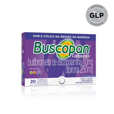 Buscopan Composto com 20 Comprimidos