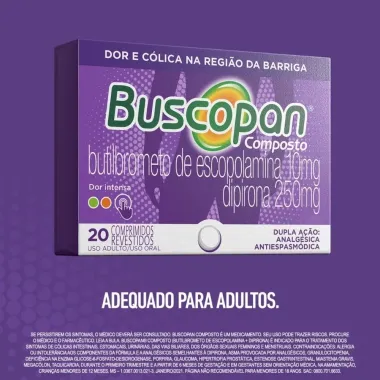 Buscopan Composto com 20 Comprimidos