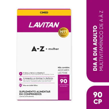 Lavitan A-Z Mais Mulher com 90 Comprimidos