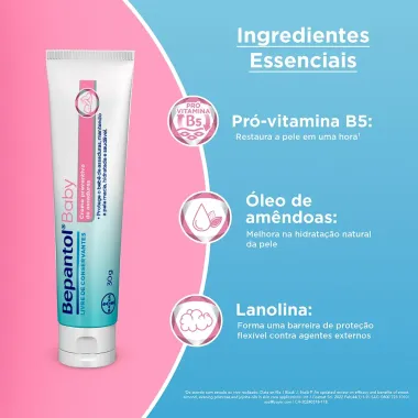 Bepantol Baby Creme Preventivo de Assaduras para Bebês 30g com 15% de Desconto