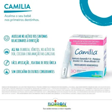 Camilia Flaconetes 30 Unidades de 1ml cada