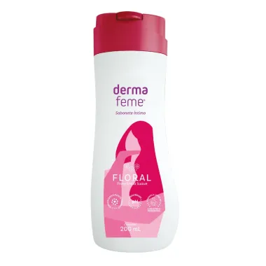 Sabonete Íntimo Dermafeme Floral Kit 2X200Ml