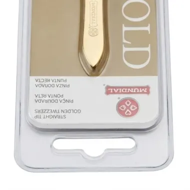 Pin&ccedil;a Mundial Gold Ponta Reta com 1 Unidade Ref BC-392