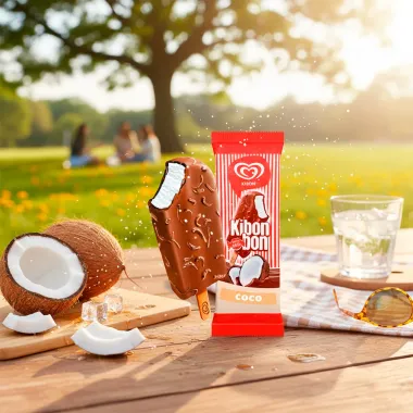Sorvete Kibon Kibonbon Coco 71ml