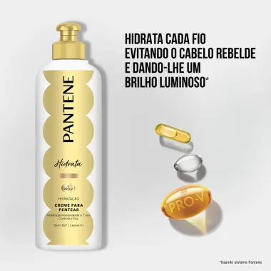 Creme de Pentear Pantene Hidrata com 240g