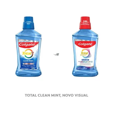 Enxaguante Bucal Colgate Total 12 Clean Mint Sem &Aacute;lcool 500ml