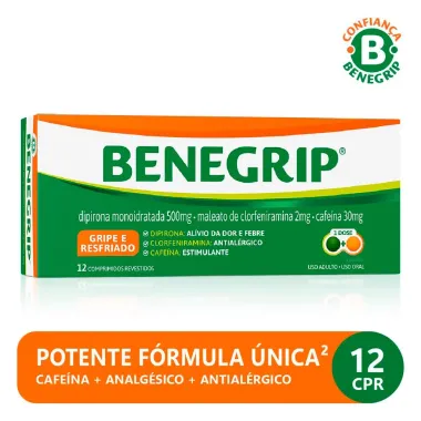 Benegrip com 12 Comprimidos