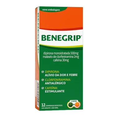 Benegrip com 12 Comprimidos_1