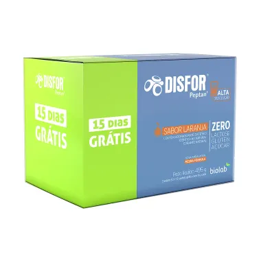 Disfor Sachê Sabor Laranja 30 + 15 Sachês de 11g cada