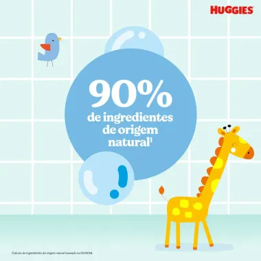 Shampoo Infantil Huggies Extra Suave com 400ml