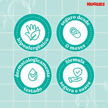Shampoo Infantil Huggies Extra Suave com 400ml