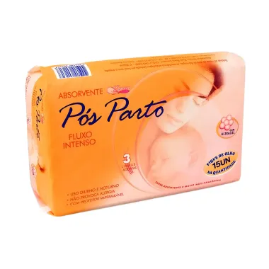 Absorvente P&oacute;s Parto Karisma com 15 Unidades