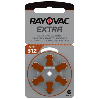 Bateria para Aparelho Auditivo Rayovac Extra Advanced