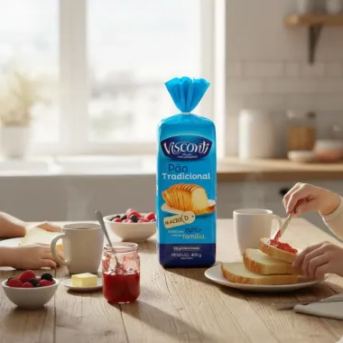 Pão de Forma Visconti Tradicional com 400g