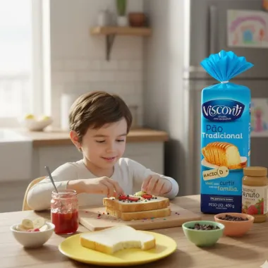 Pão de Forma Visconti Tradicional com 400g