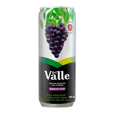 Suco Del Valle N&eacute;ctar Uva Lata 290ml
