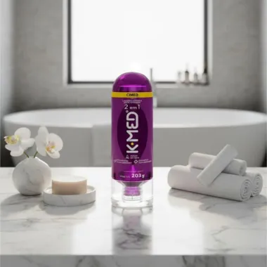 Gel Lubrificante Íntimo K-Med 2 em 1 com 203g