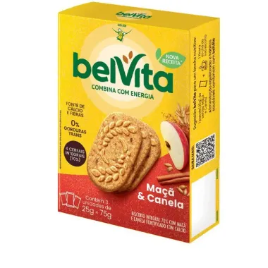 Biscoito BelVita Maçã E Canela