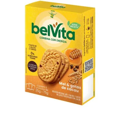 Biscoito BelVita Mel E Cacau