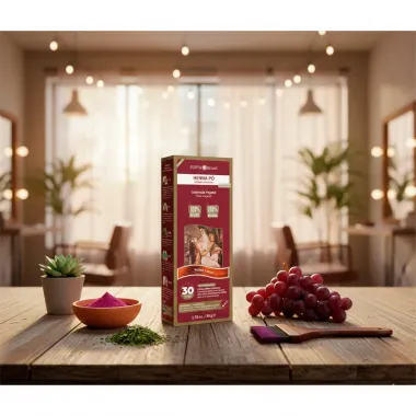 Henna P&oacute; Surya Brasil Vinho Kit