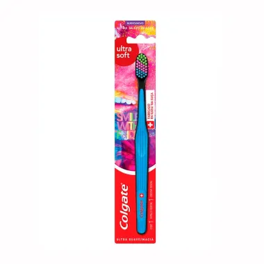Escova Dental Colgate Ultra Soft Macia Cores Sortidas 1 Unidade