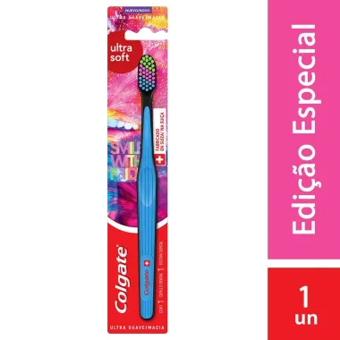 Escova Dental Colgate Ultra Soft Macia Cores Sortidas 1 Unidade