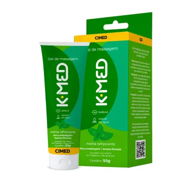 Gel Lubrificante Íntimo K-Med Rocketts Menta Refrescante 50g