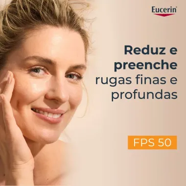 Eucerin Sun Fluido Anti-Idade FPS 50 Protetor Solar Facial 50g